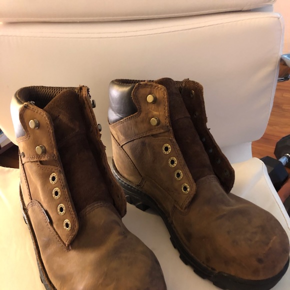 used wolverine boots